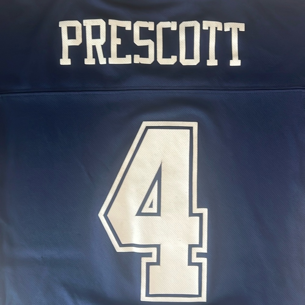 Dak Prescott Cowboys Authentic Apparel Jersey Size L
